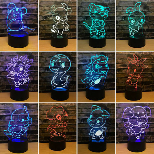 干支 LEDナイトライト